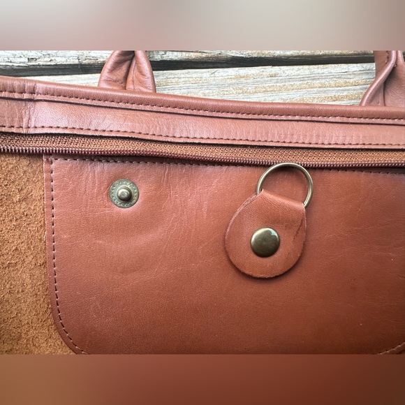 Leather Men's Portfolio Bag - Picture 3 of 9